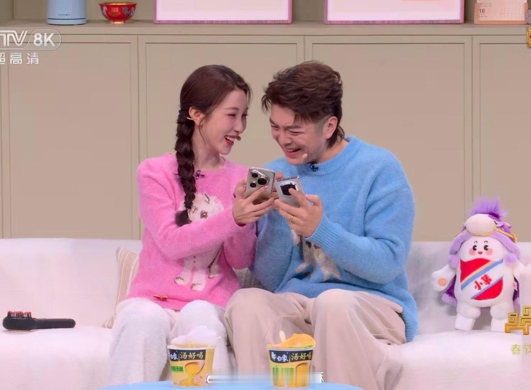 不会这套情侣装要火吧春晚春晚段子大考