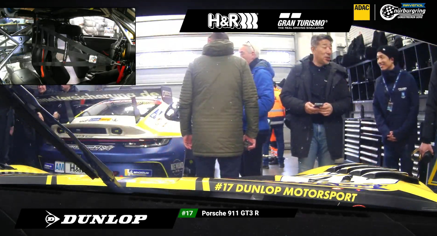 纽博格林耐力系列赛 低组别的赛车已经推出Pit房了，高组别的赛车现在还是呆在车库