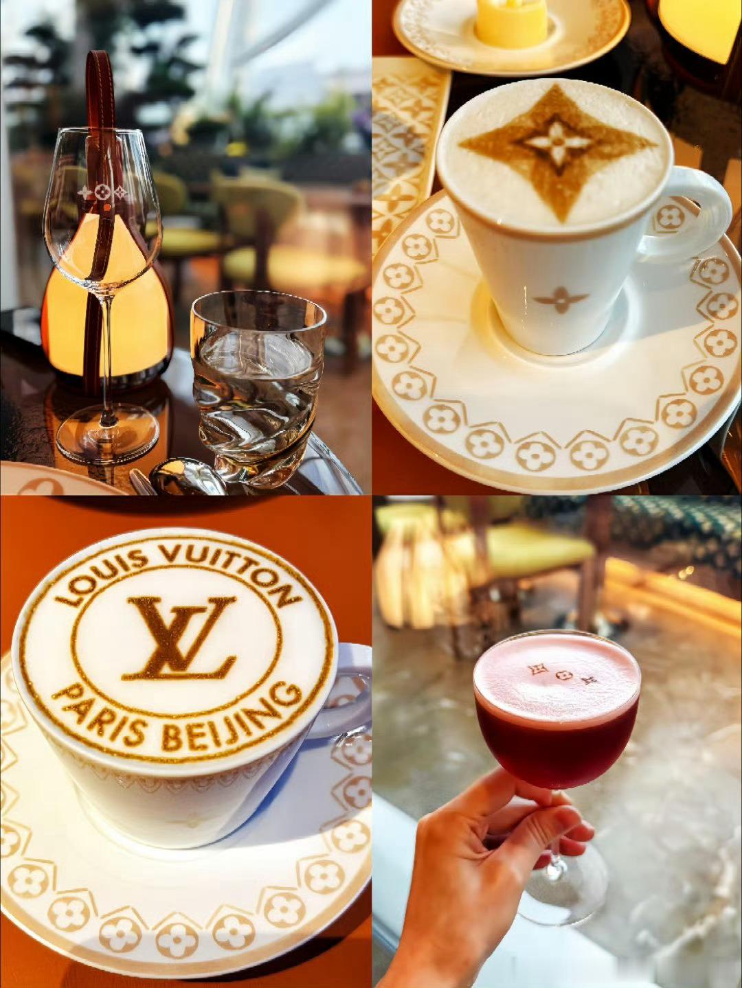 LV开咖啡店了难怪要告茉莉奶白