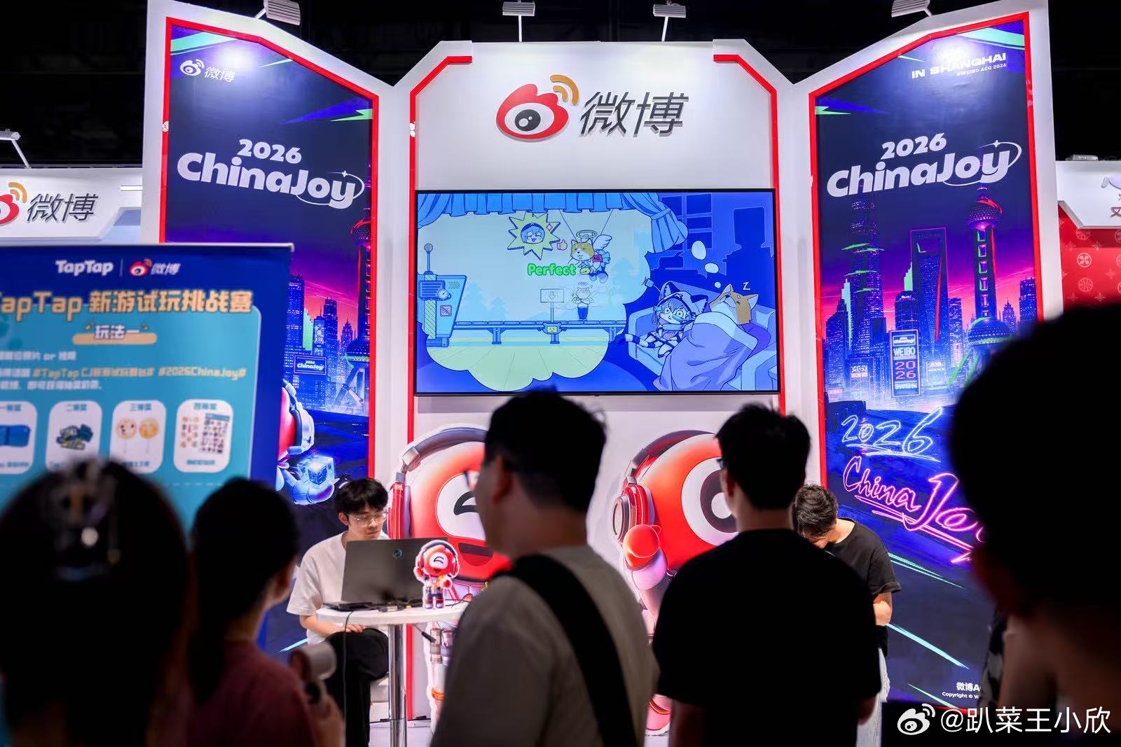 taptapcj新游试玩舞台Chinajoy2026chinajoyCJ的Tap