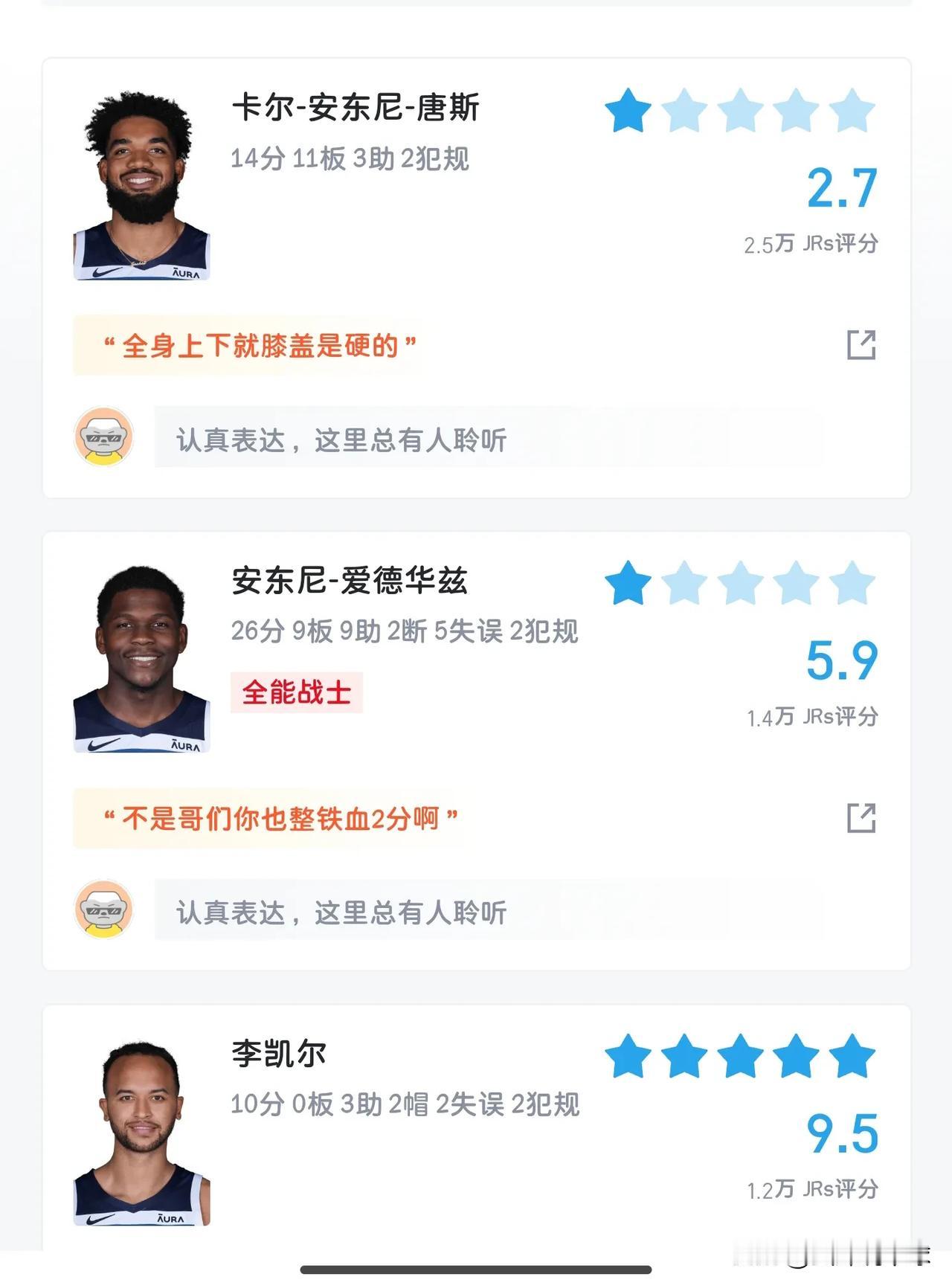 没了，彻底没了，我想过森林狼可能会输，却没想过森林狼会以这样的方式输球，连输独行