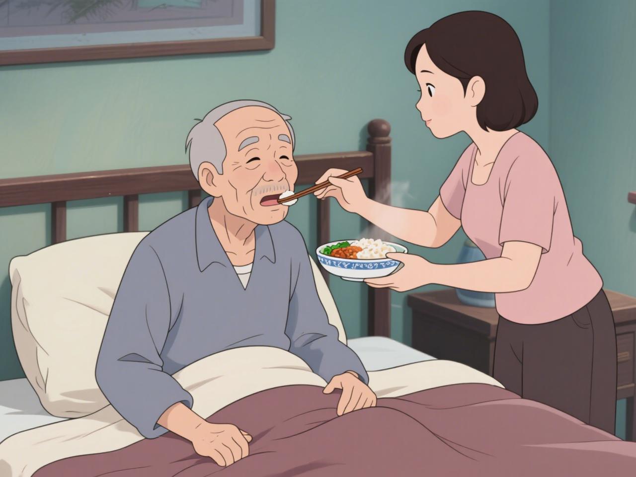 上海陈阿姨说，当你老了，躺床上需要人伺候的时候，你就知道了，什么人是可以依靠的了