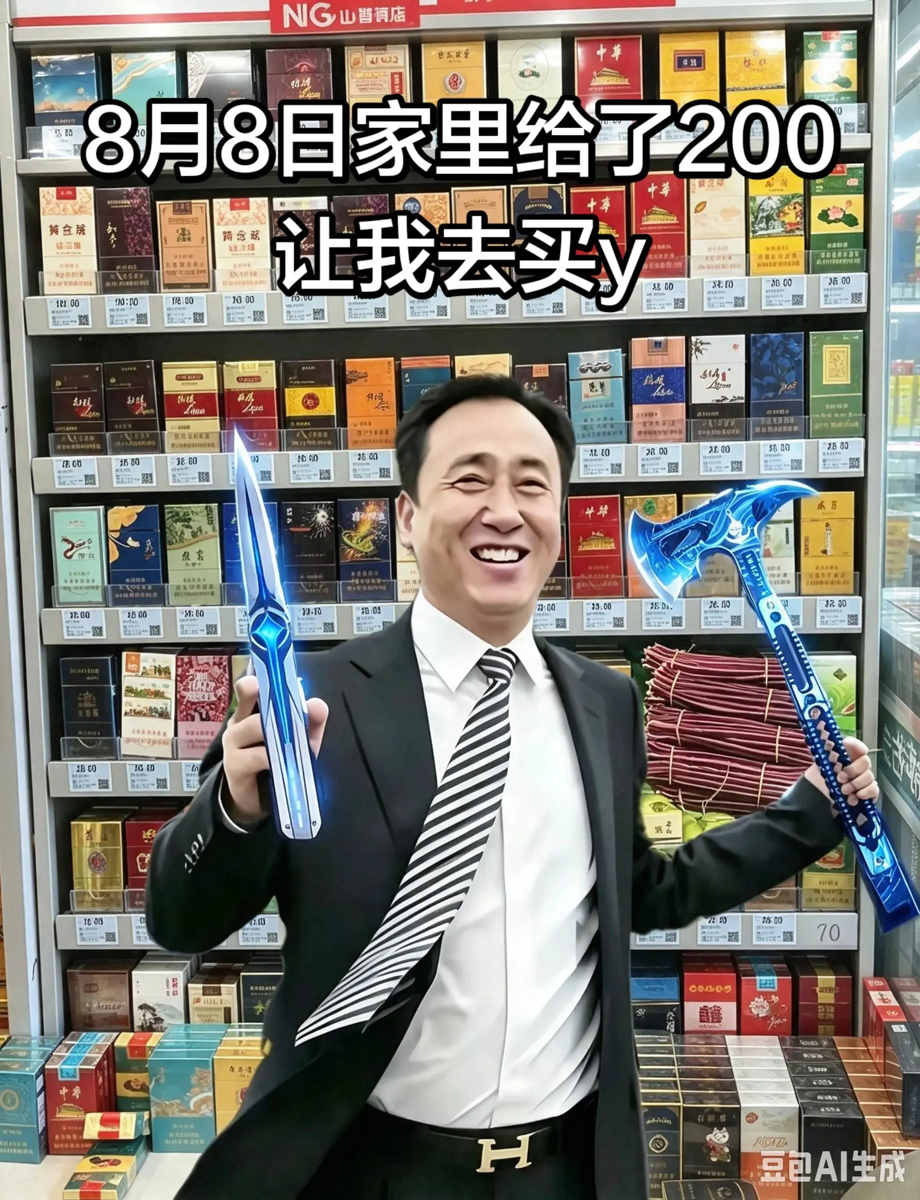 bro等这一天很久了。