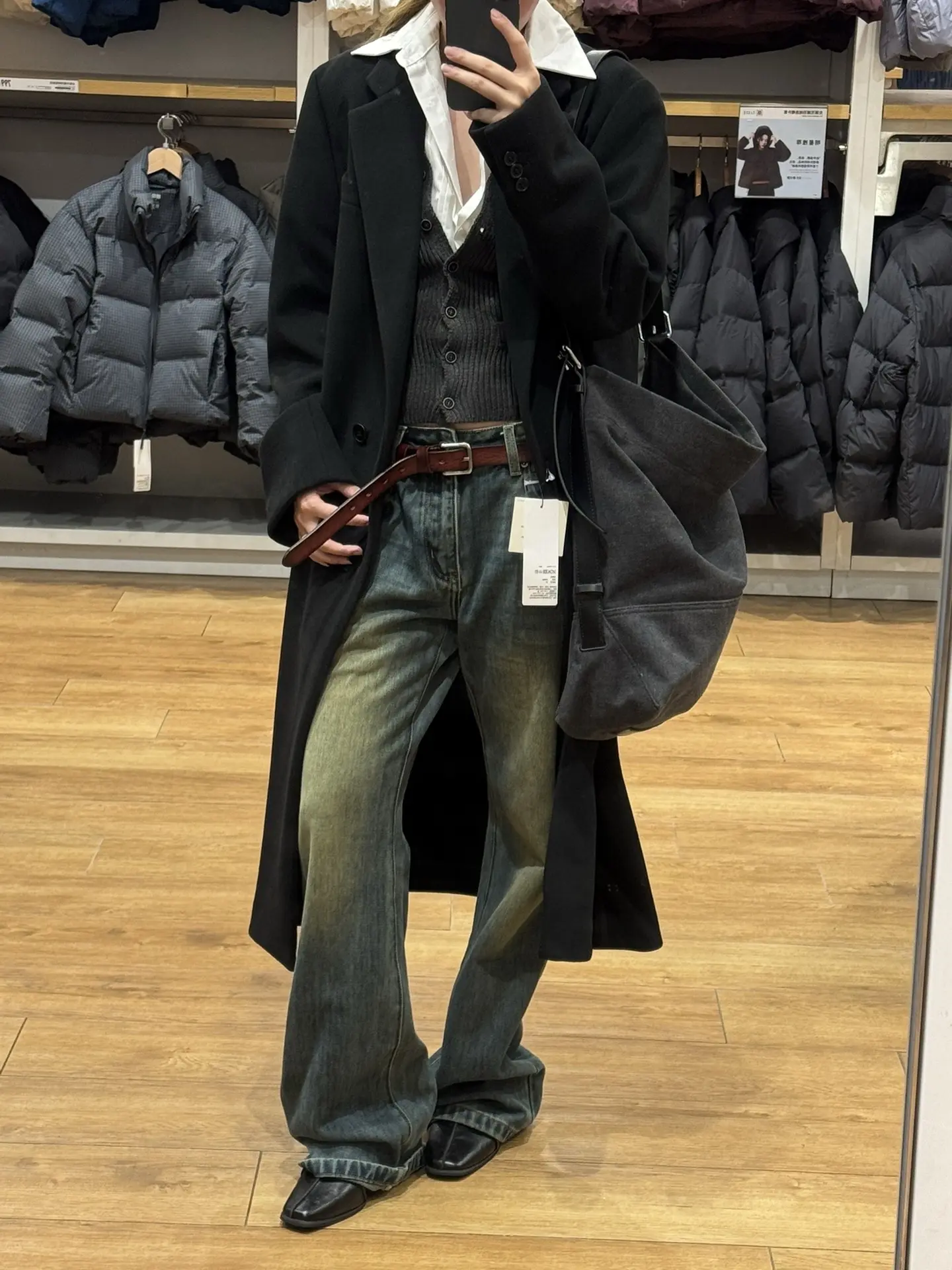 被优衣库新品拿捏了！！！每天尝试不同的感觉！！！       UNIQLO