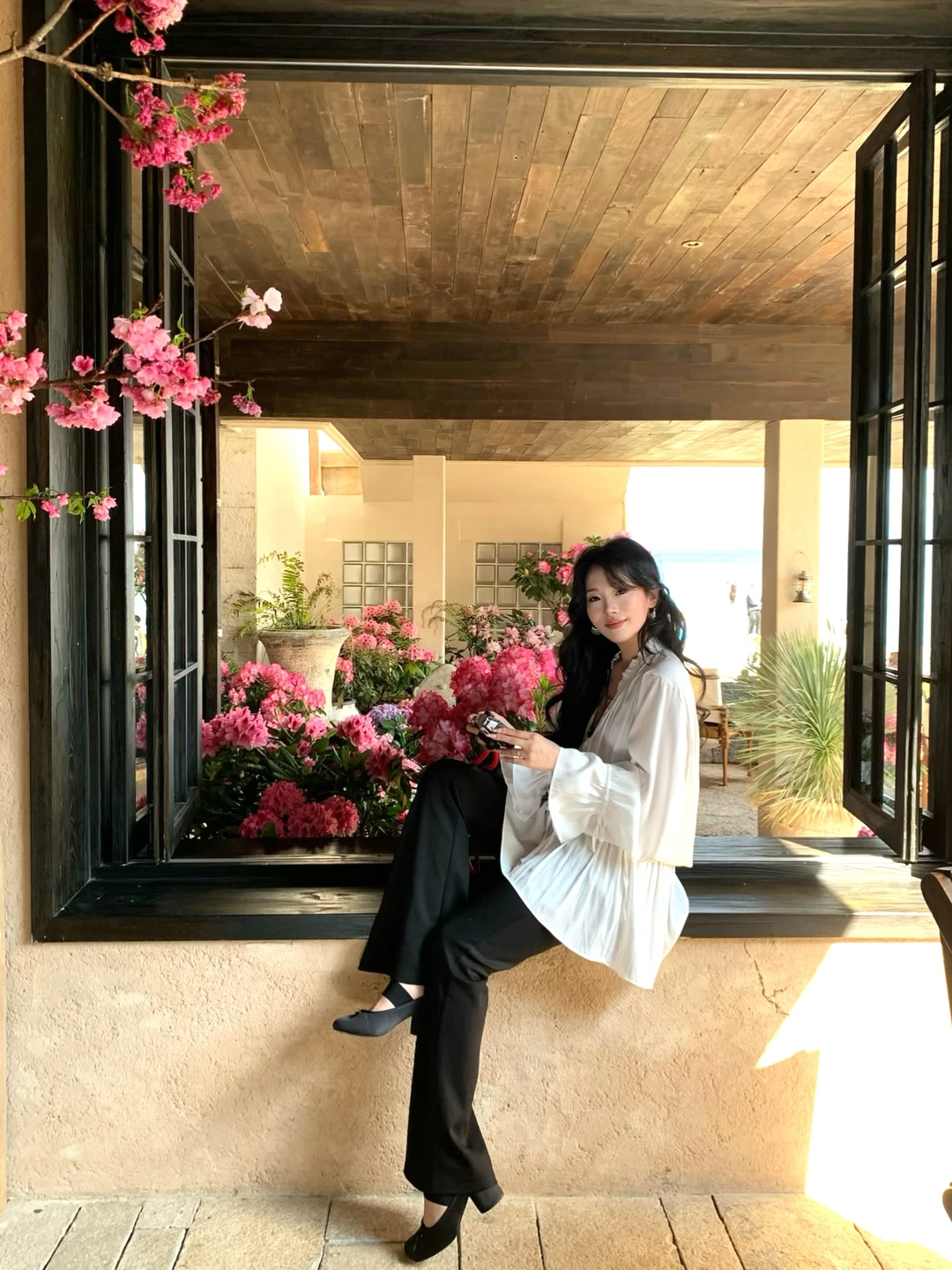 🌸要被这扇窗的花花美哭了～