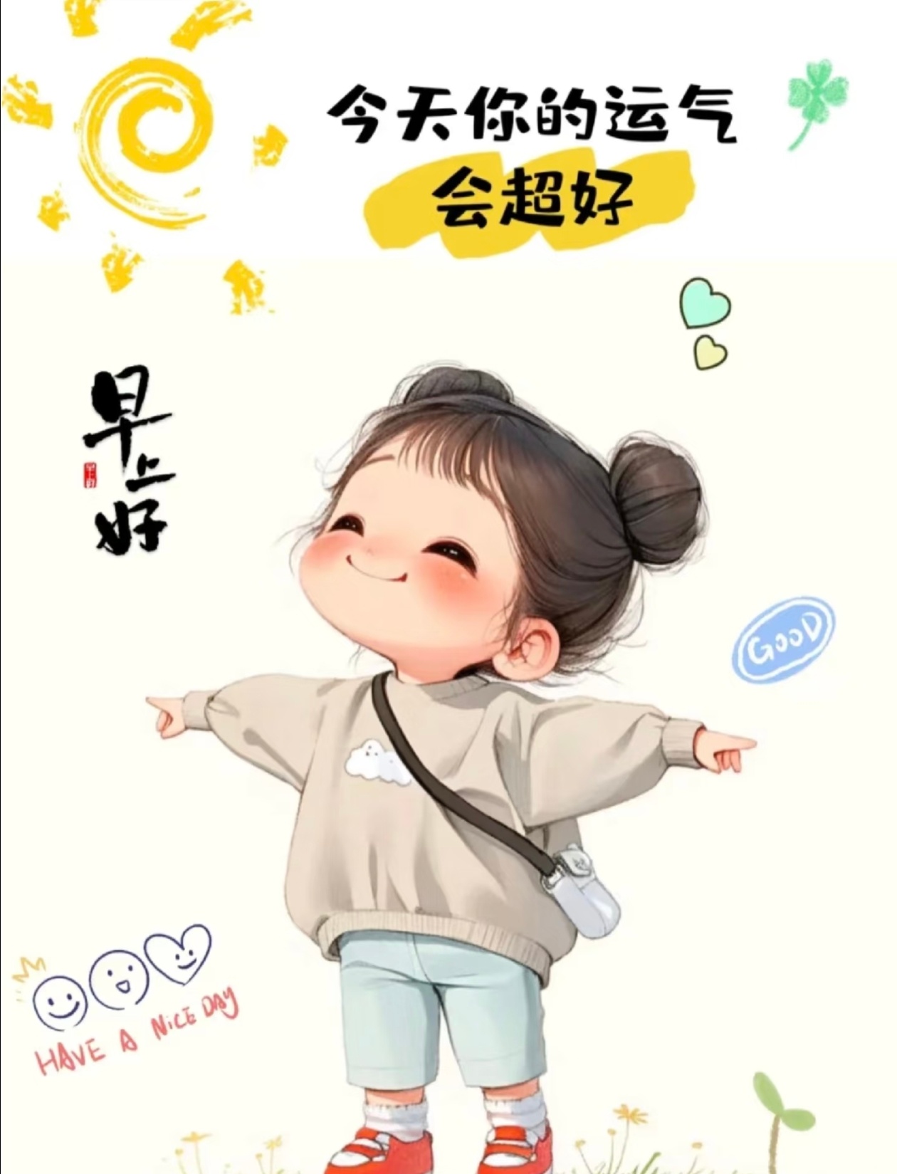 周末的第一缕阳光， 是生活按下的“轻松键”，悠闲上线，开启属于自己的小时光。愿你