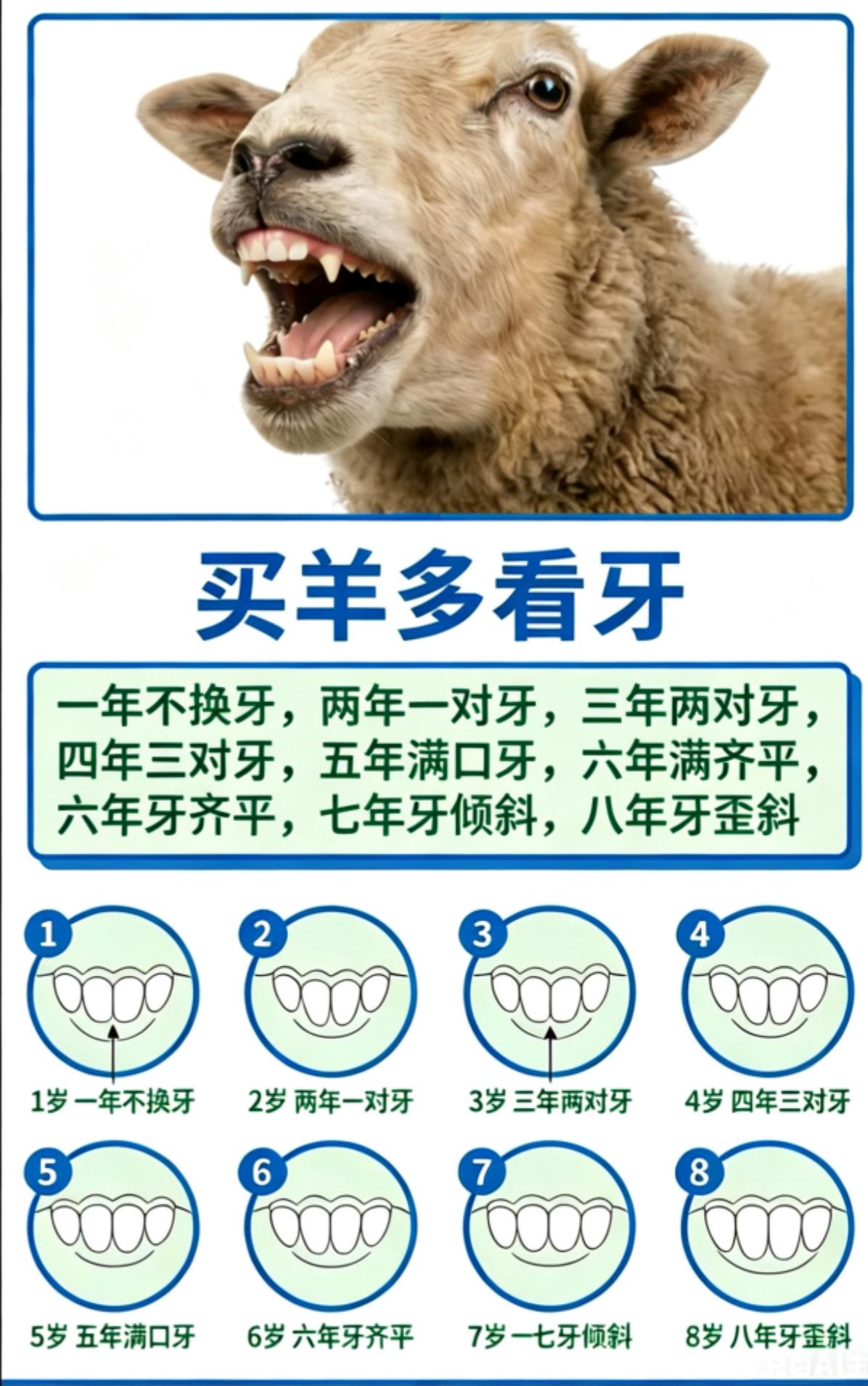 新手养羊,要学会哪些?看羊的年龄！农村养羊技巧 养羊避坑 农村羊养殖技巧