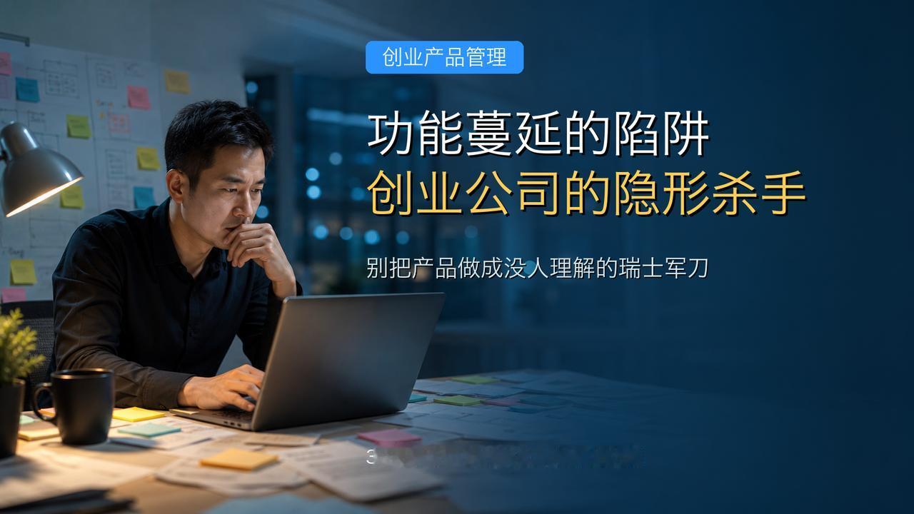 功能蔓延的陷阱——创业公司的隐形杀手

功能蔓延是创业公司的隐形杀手——你不断添