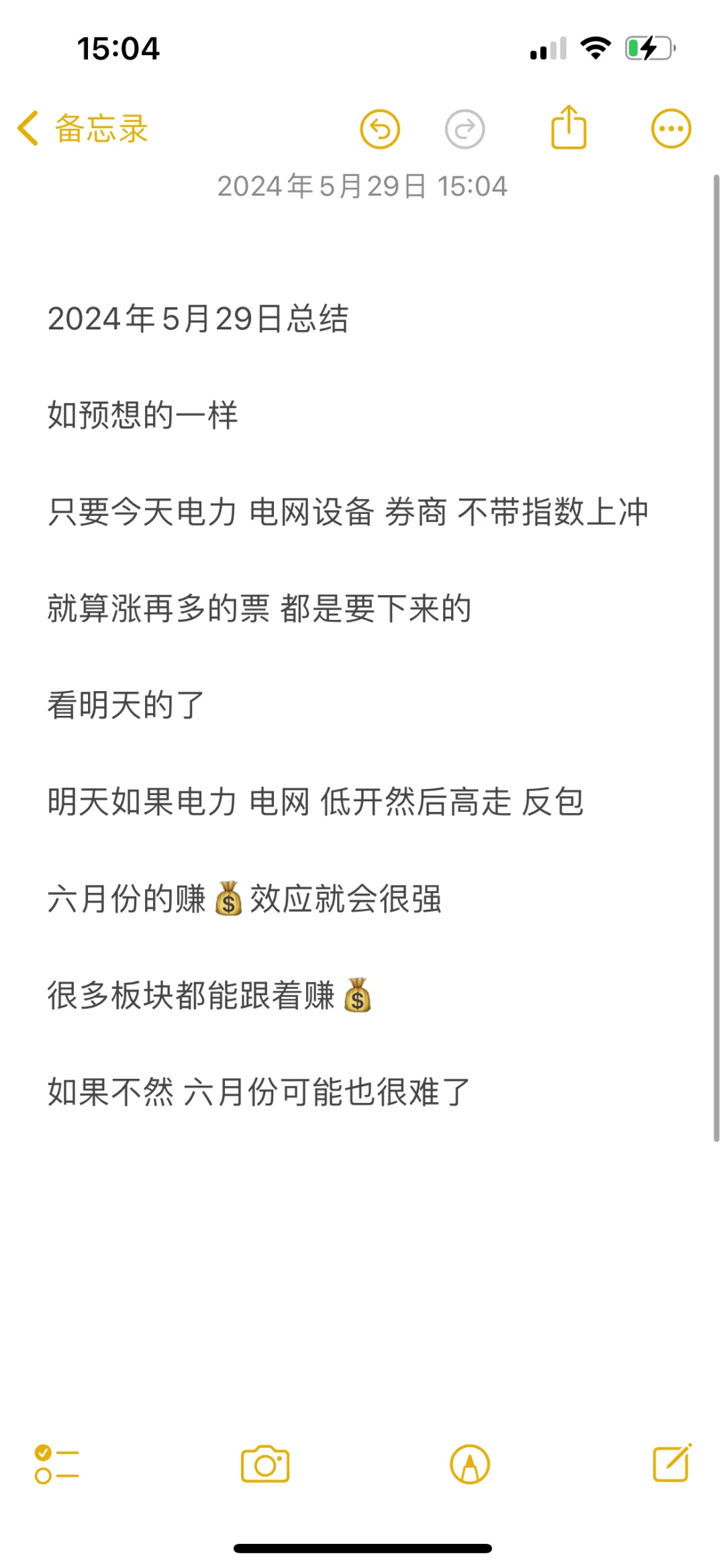 期待明天电力低开的话 能放量走强 然后反包