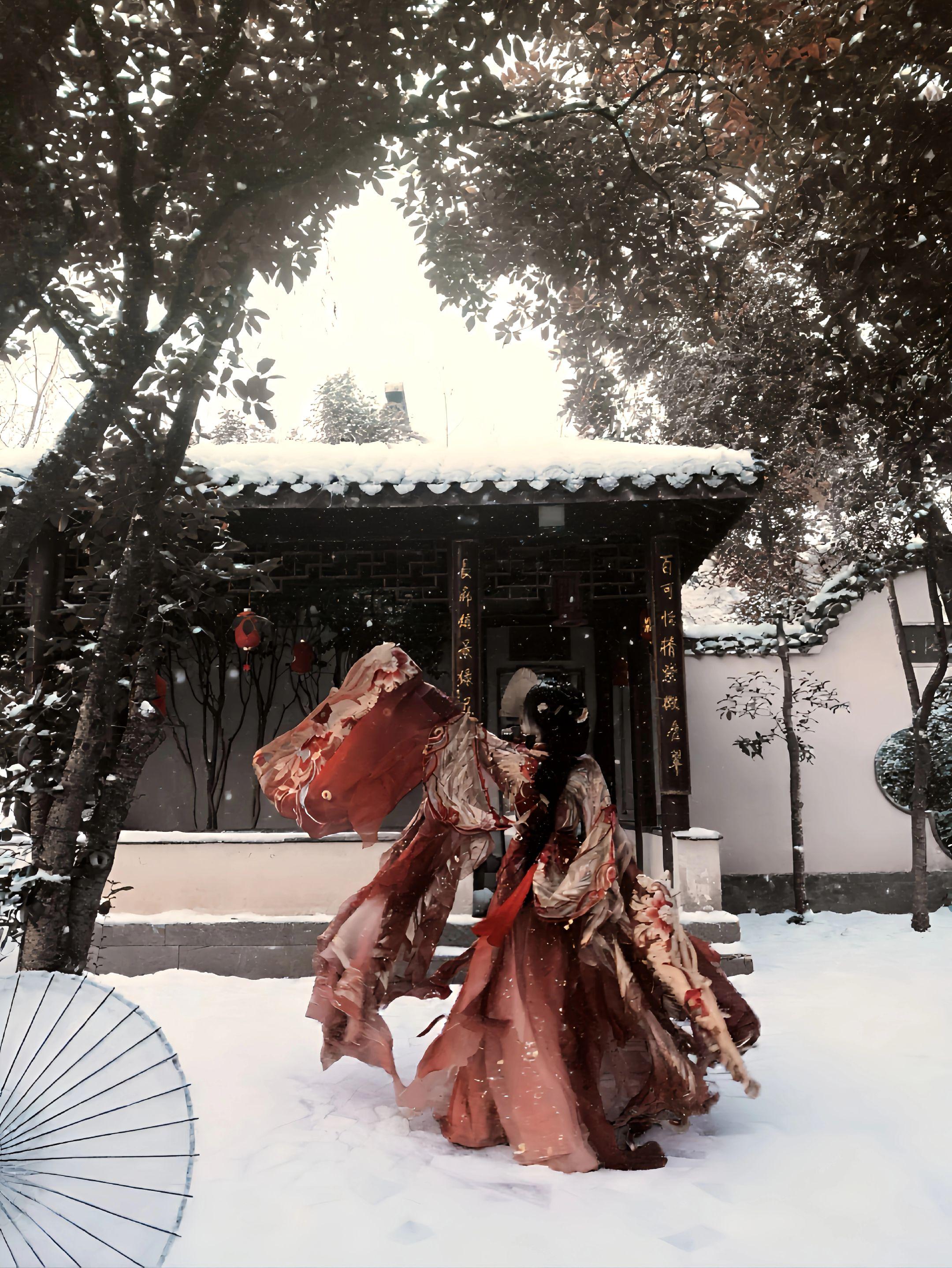 “谁见宫花寂寞红，白发将军夜引弓”