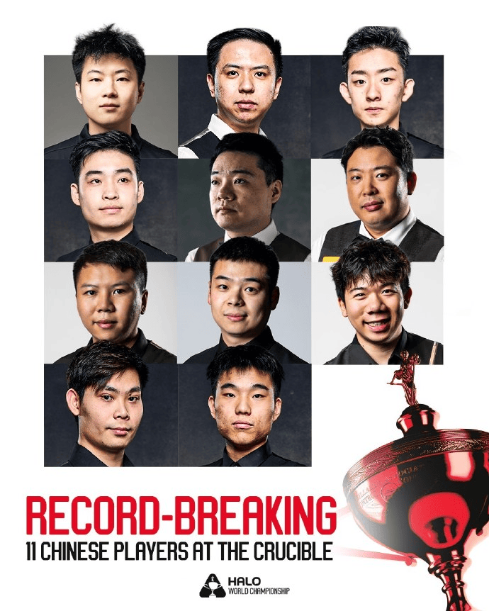 斯诺克世锦赛正赛今日15:45抽签，中国军团共11人出战