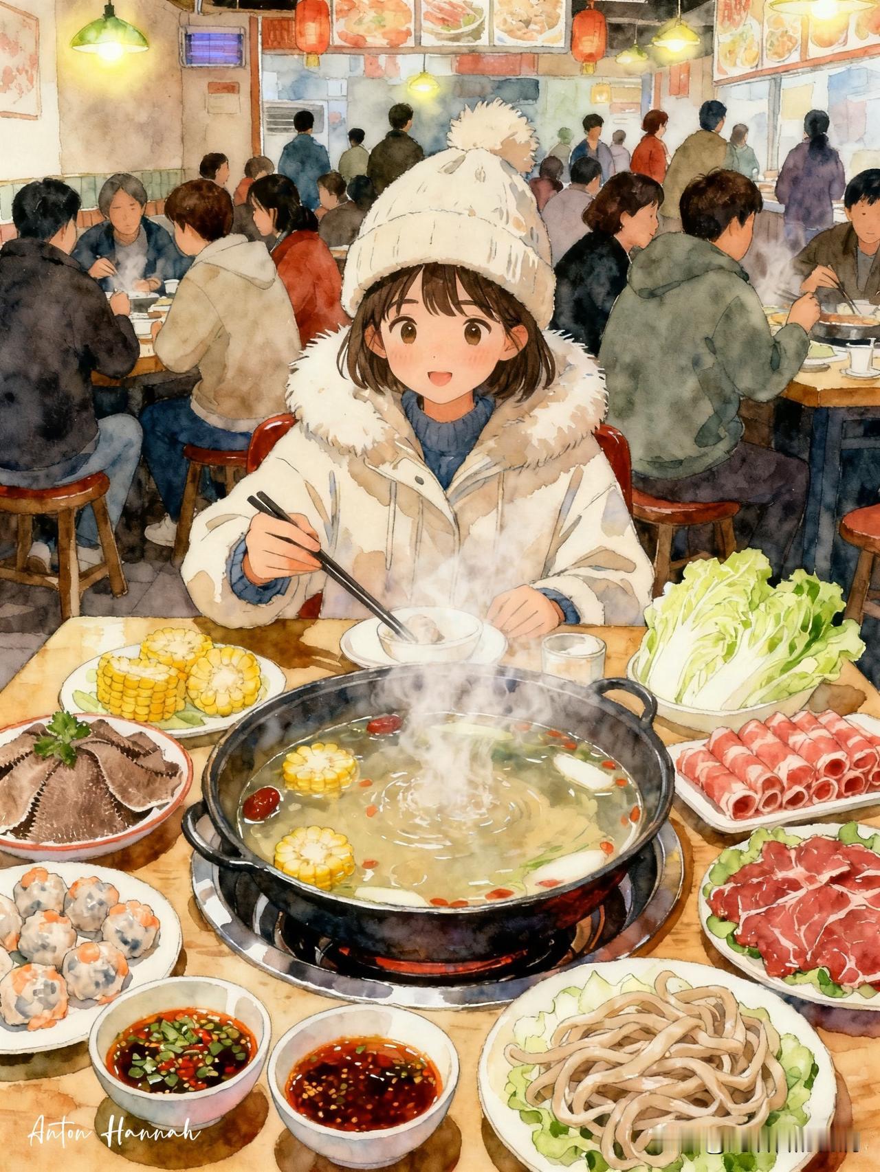 晚上在洗东西的时候，
雨后的风吹在脸上，
降温的气息已经有了，
凉飕飕的感觉
不