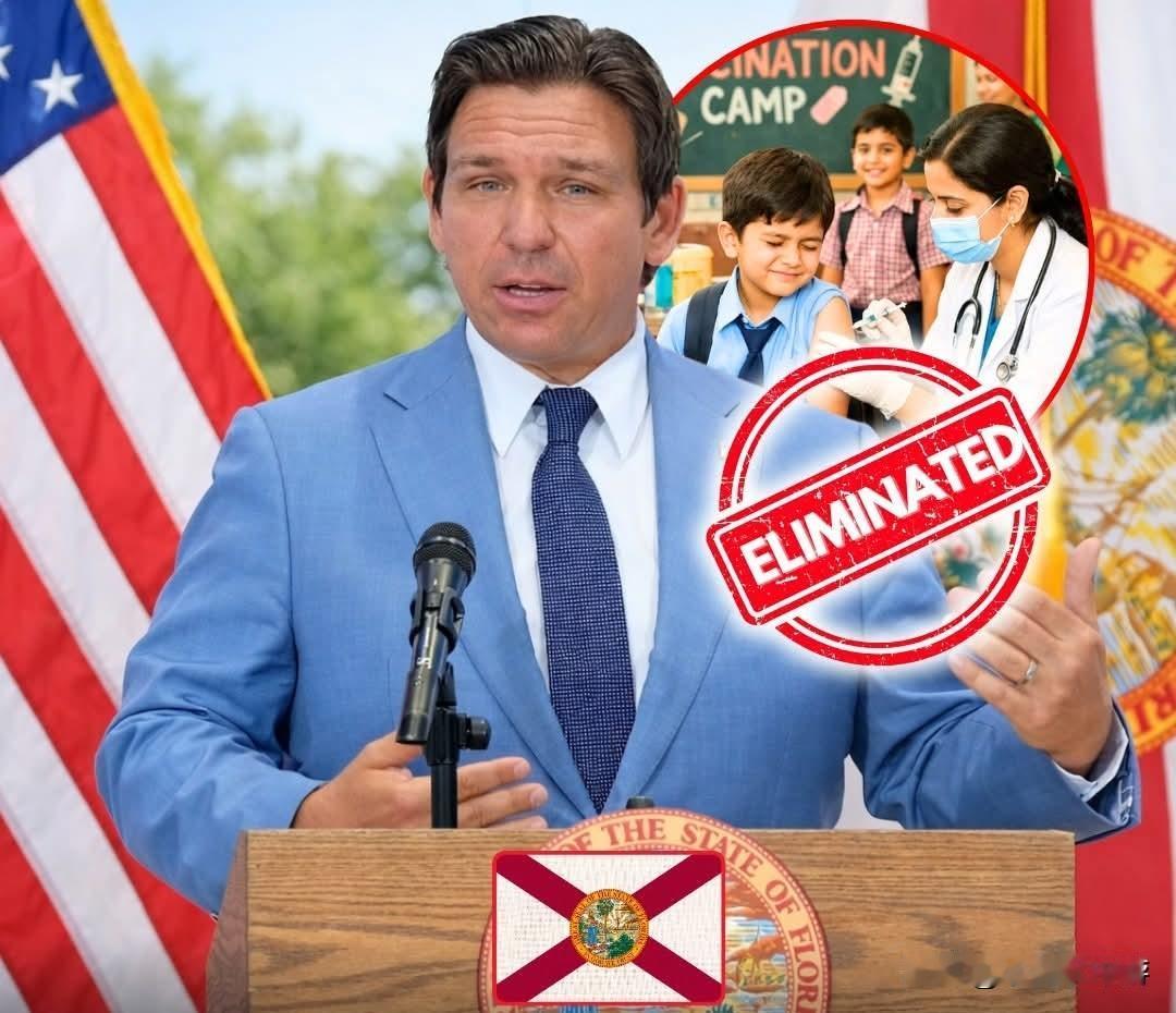 佛罗里达州成为美国首个全面取消所有疫苗强制令的州，其中包括学校疫苗接种要求。这一