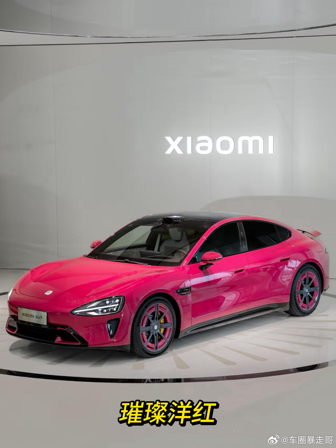 小米新SU7今日开启交付最全！9款新SU7配色实拍！你更喜欢哪一个？新SU7 九