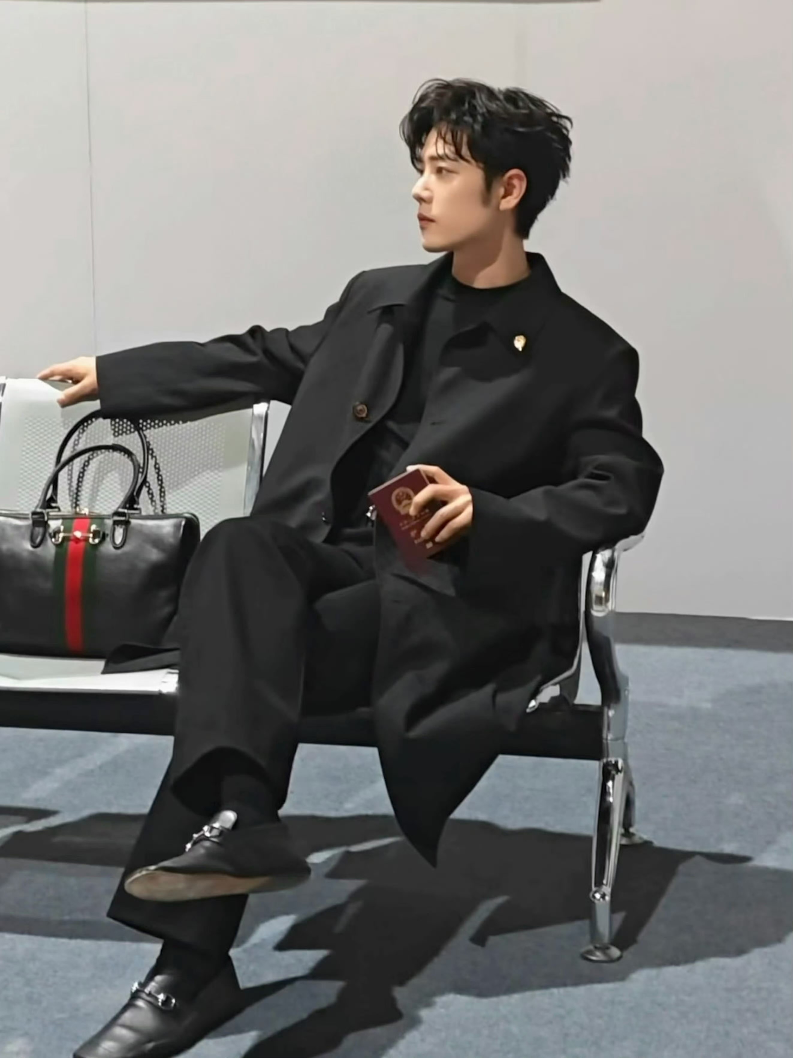 肖战 × GUCCI 出发大片 Live photo 花絮图集 米兰时装周时装周