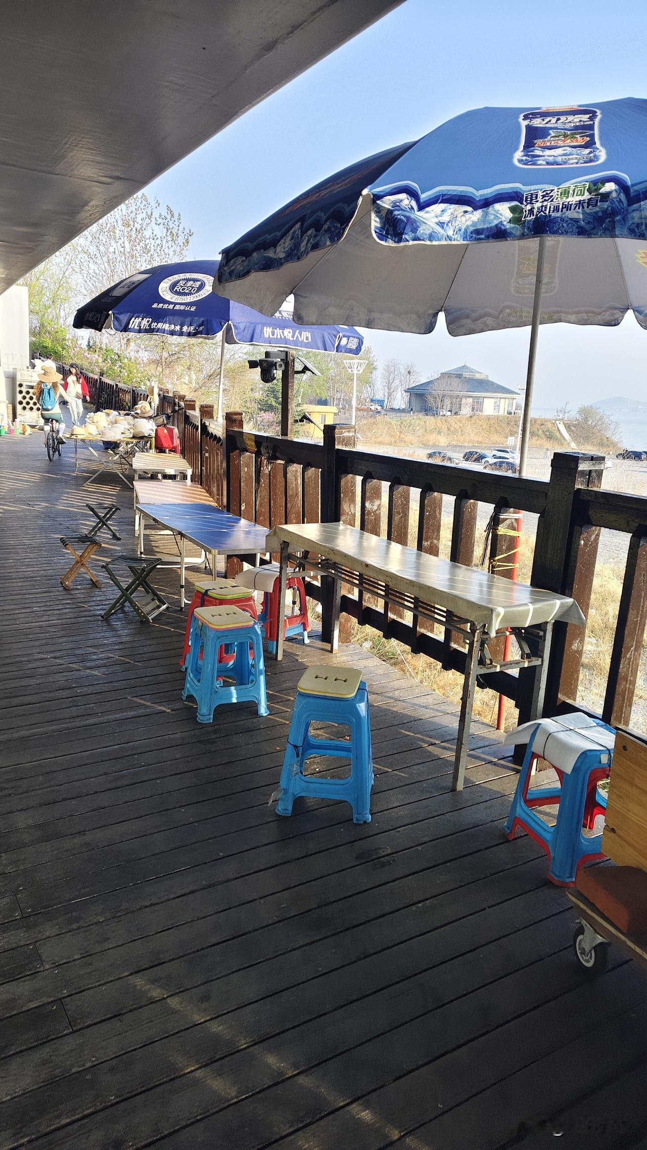 不知道大家发现没有，这地摊一放开了都开始没底线了，就森林动物园门口到银沙滩多少摆