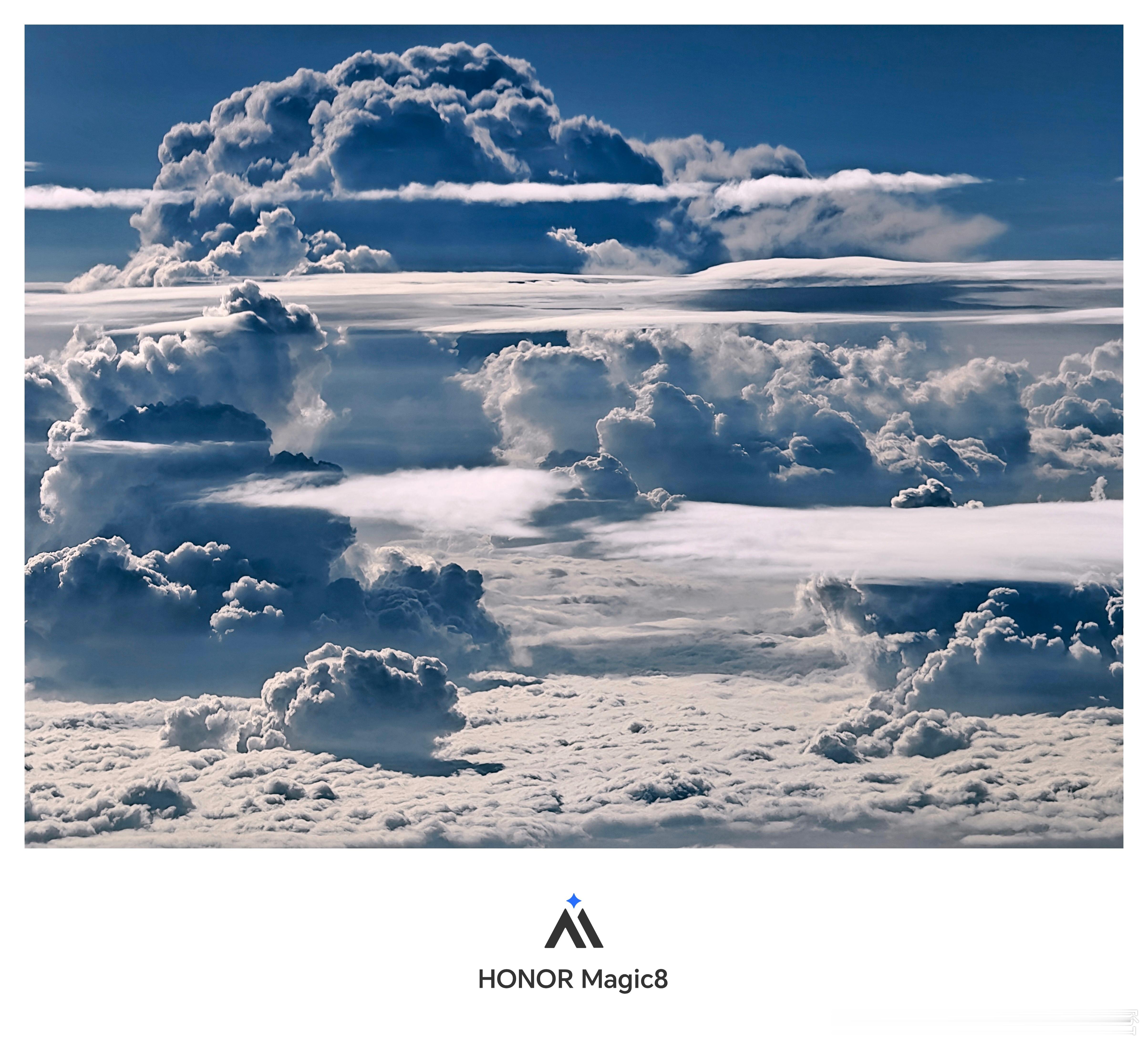 云上云，别有风趣！来自荣耀Magic8对天空的表白！荣耀手机影像计划荣耀magi
