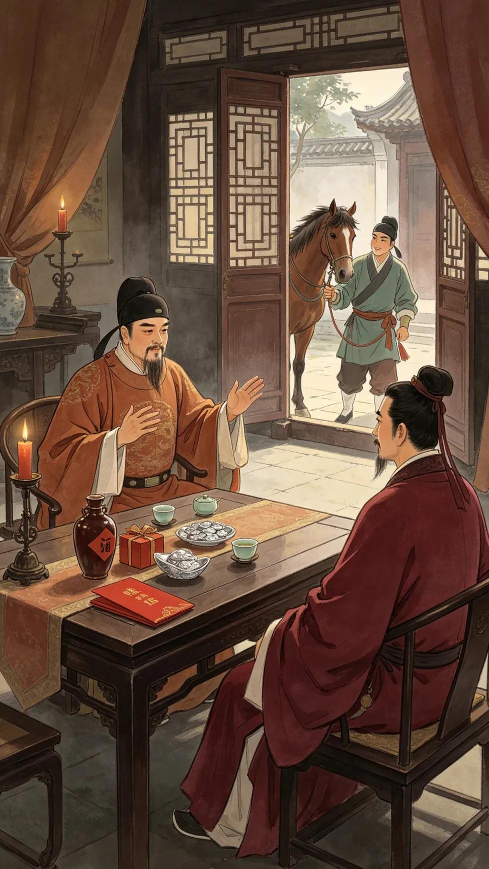 《金瓶梅》是男人花子虚这样的场面话一定要说，但是你一定不要当真，否则彼此尴尬，