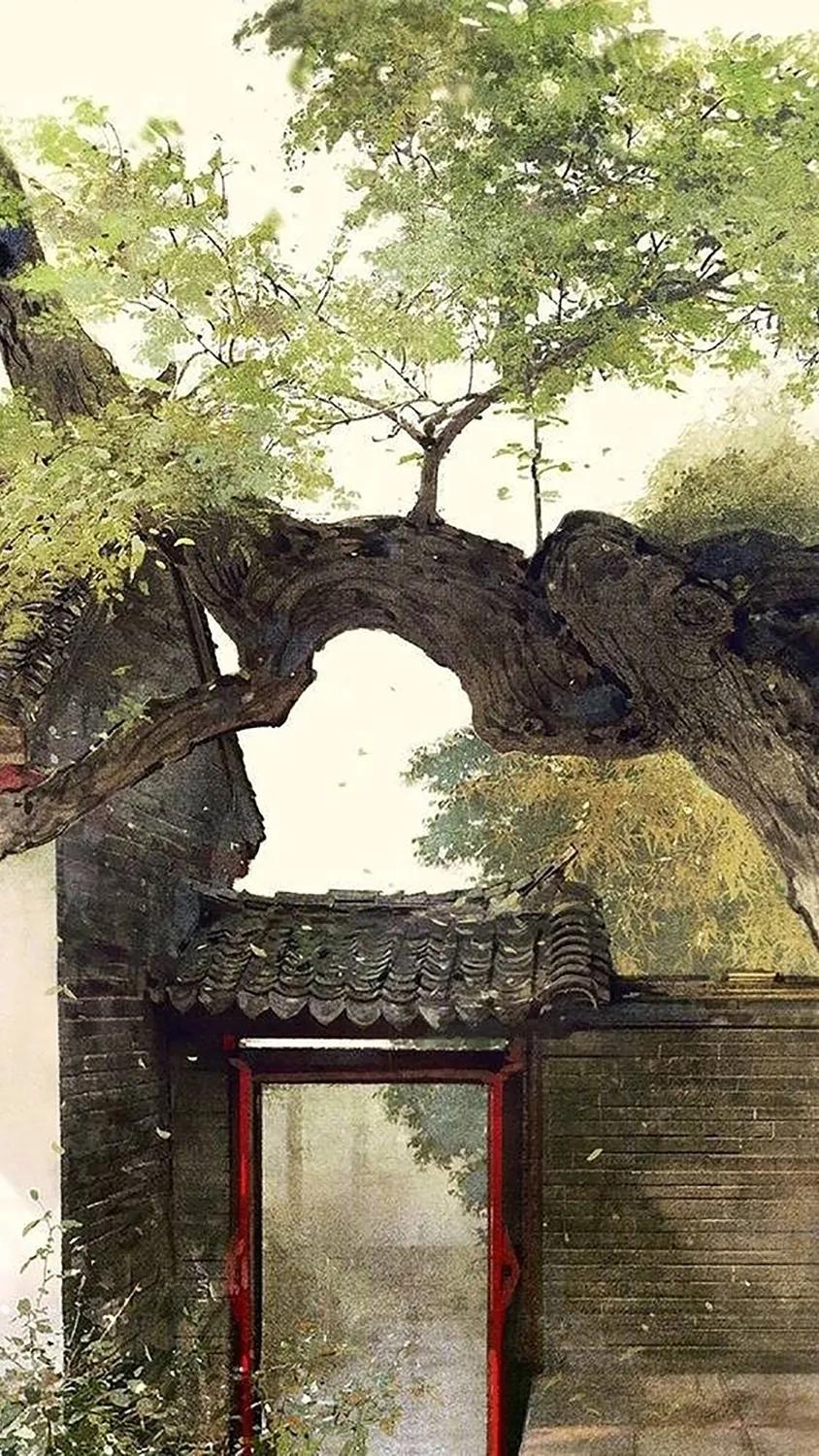 上联：庭院深深秋意浓


下联：？