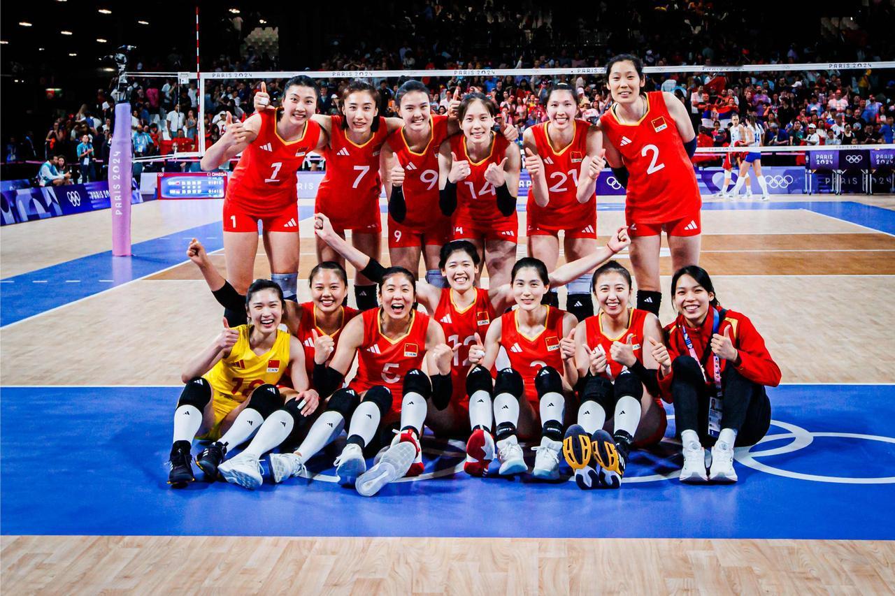 #巴黎奥运会# 女排1/4决赛对阵情况：中国女排落入下半区死亡之区，和意大利女排