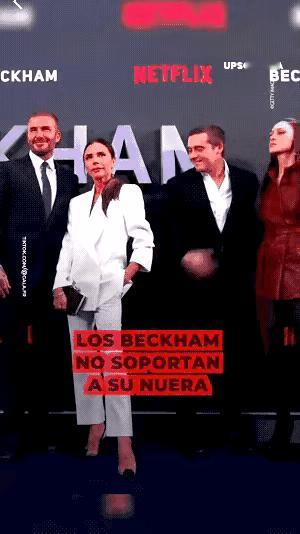 虽然语言和文化不同，
但是居然在贝克汉姆大儿子布鲁克林看到了一丝局促不安、尴尬和