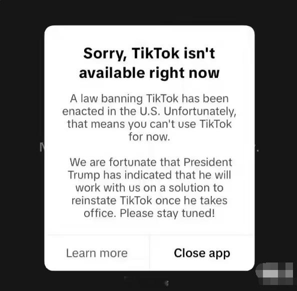 TikTok 等多款字节跳动应用在苹果美区 App Store 下架，得看川普后