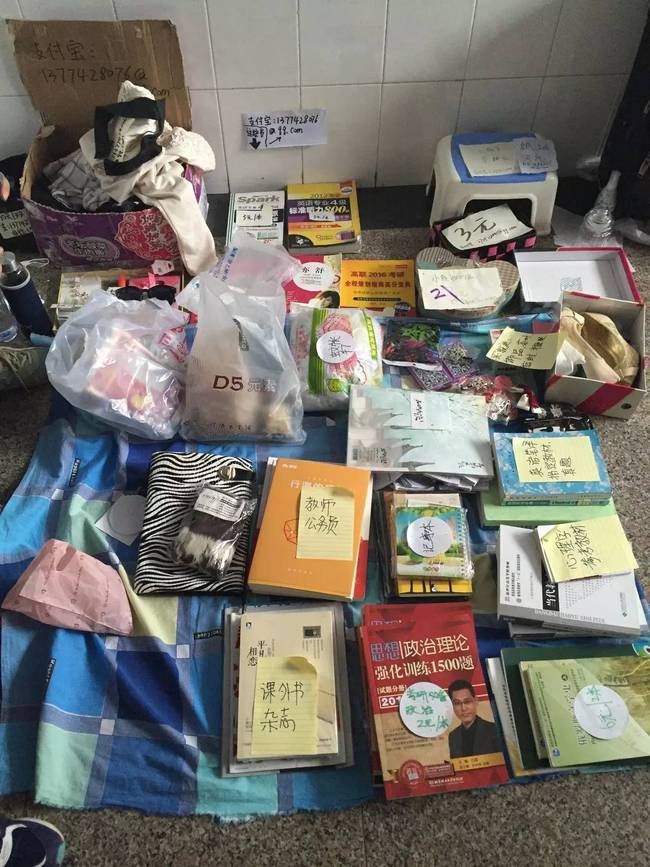 #大学生把课业模特出给校园循环店# 感觉大学生们是懂如果把有用的东西留给学弟学妹