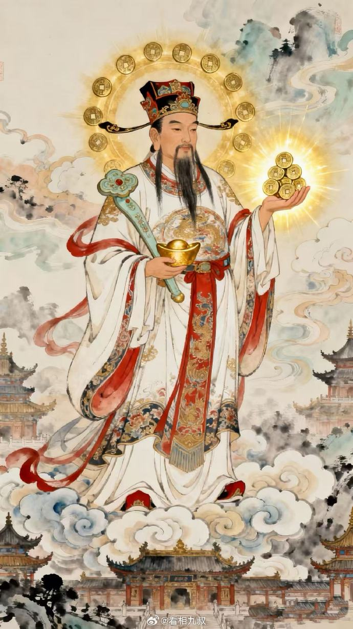 财神到，承接秋冬旺气横财！接住流年富贵机缘，错过的红利重新回流。投资稳健、收益喜