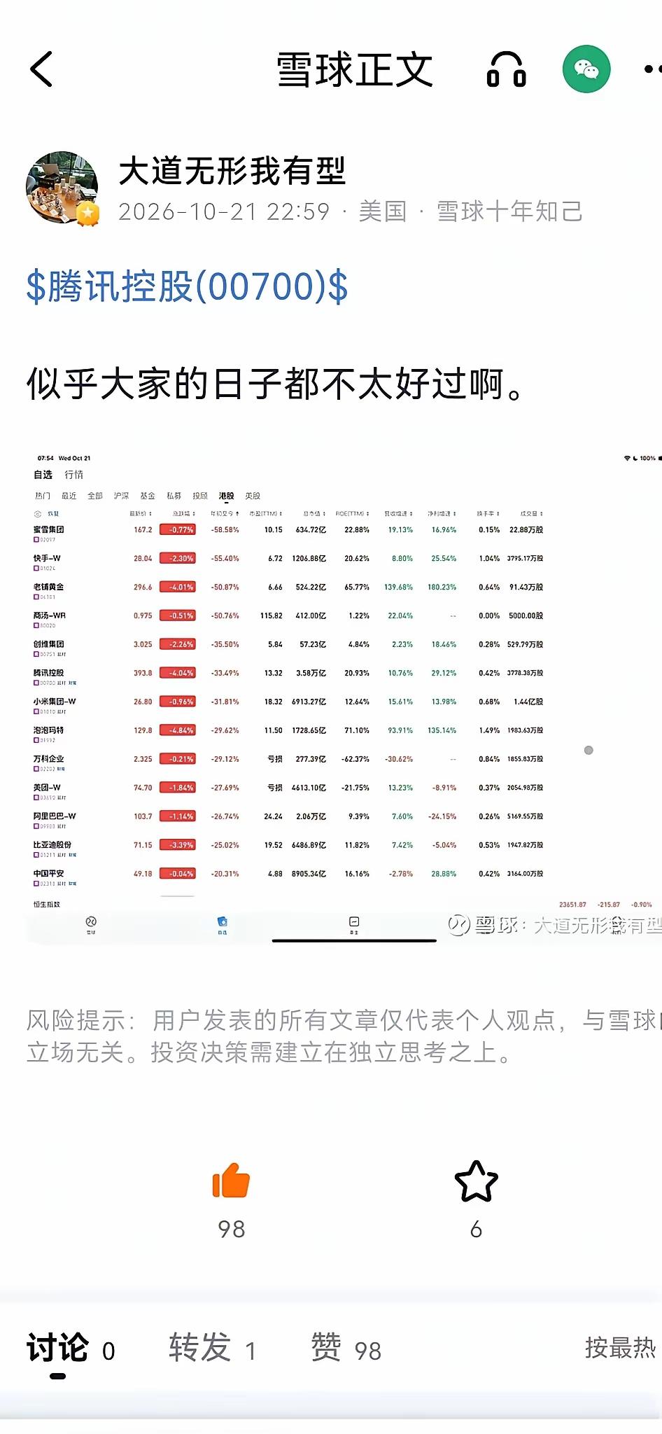 段富豪这句“似乎大家的日子都不太好过啊”，让我一下子泪流满面，因为今天到一个此前