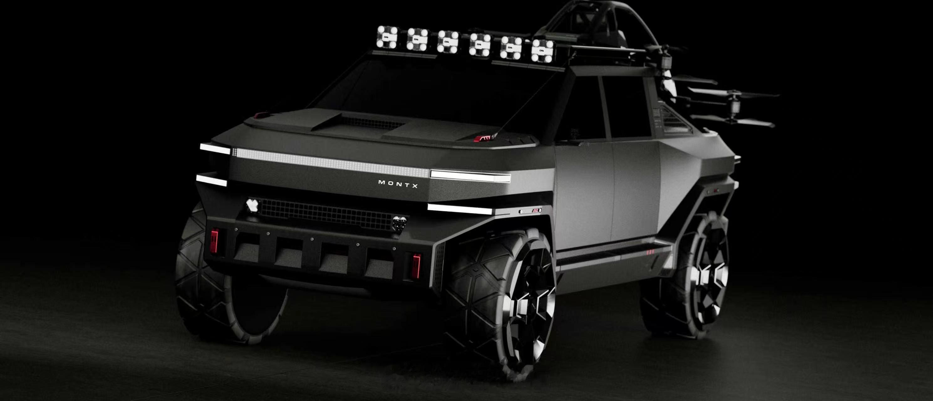 全新品牌领越发布车展最帅最野方盒子 广汽领程推出全新品牌MONTX（中文名：领越