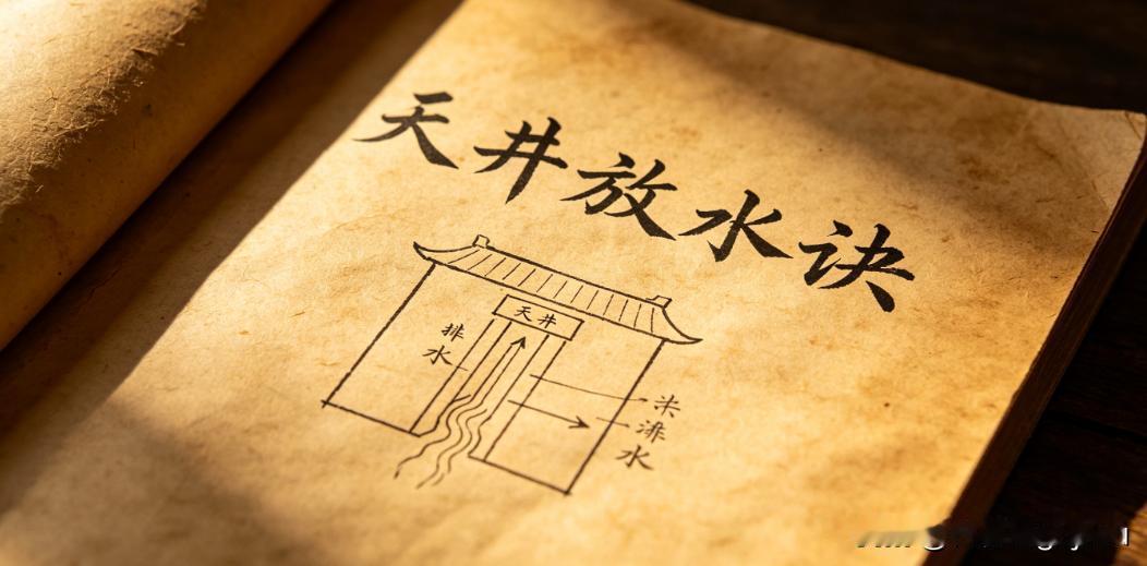 《天井放水诀》页数: 24双页48页  古籍屋