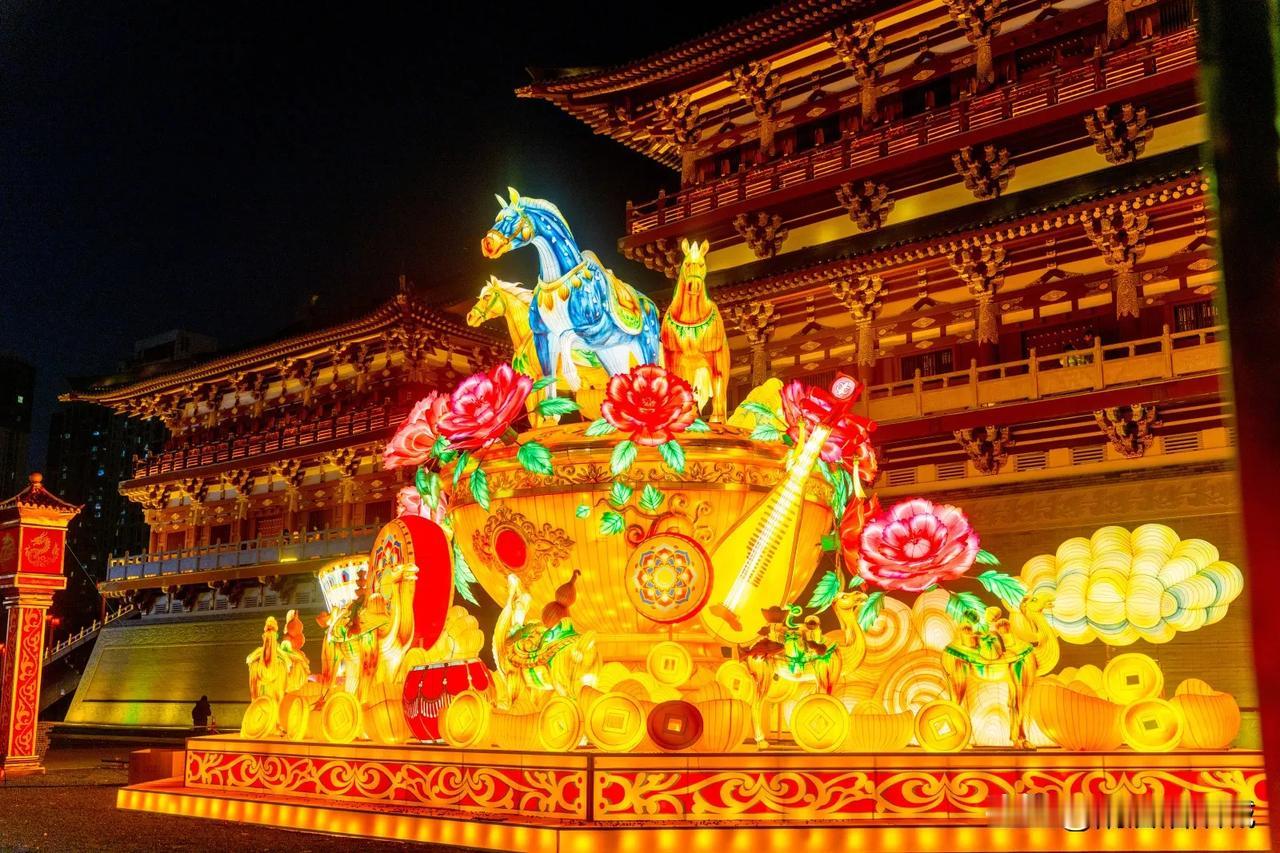 九洲池会场“亮”啦！隋唐洛阳城