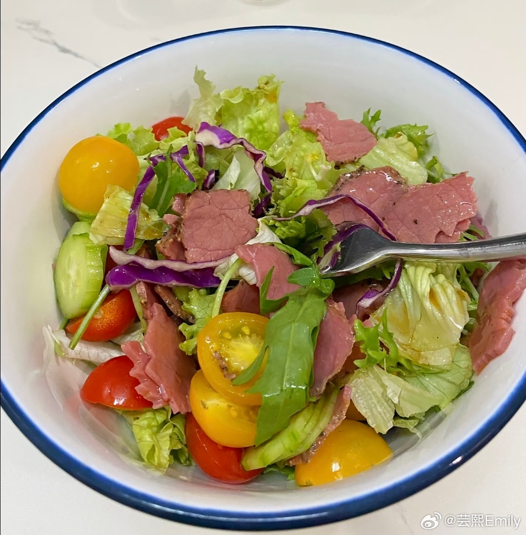 一个人吃点沙拉🥗轻食 
