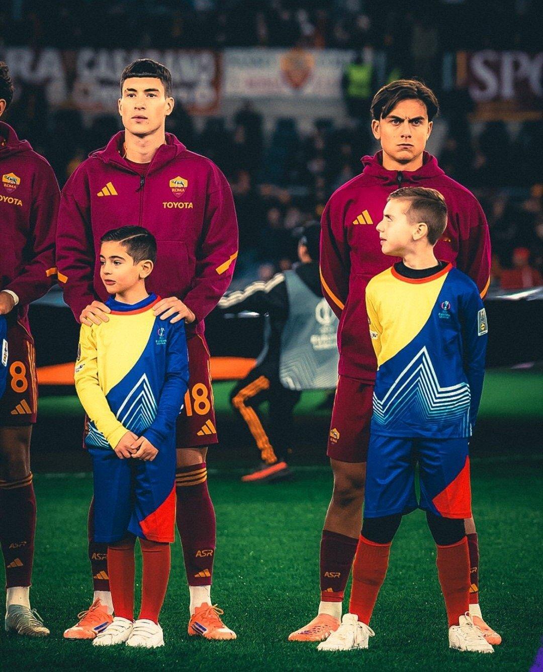 👏迪巴拉复出欧联杯 第五轮罗马2比1中日德兰 本场比赛小迪首发踢了78分钟，送