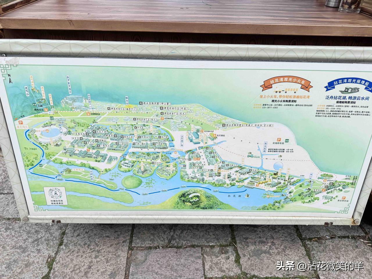 从扬州返回上海，无锡附近绕了一点道，去了拈花湾。

虽已不是樱花的盛开期，但还是