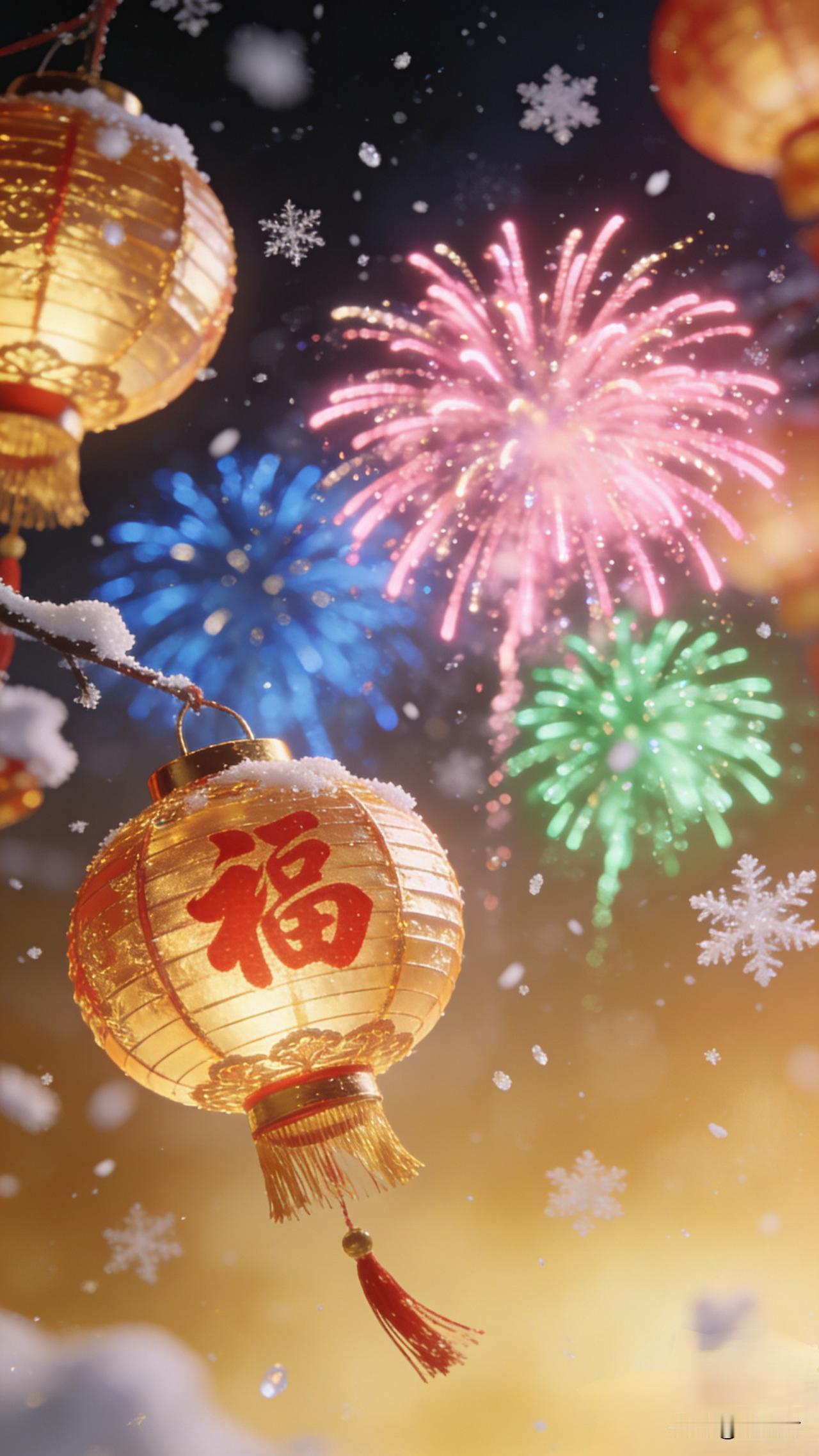 一人一句新年祝福
 
旧岁的烟火还在眼底，新岁的钟声已在耳畔。愿你把过往的遗憾清