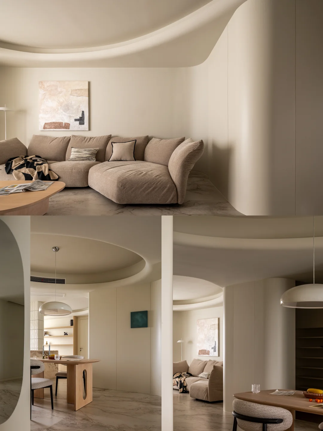 圆弧颜值夯爆了，进来的人都惊叹太温柔啦！