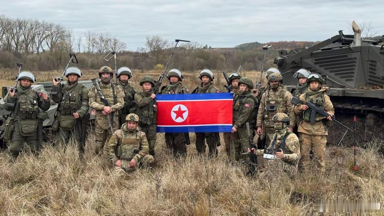 朝鲜工兵在库州排雷。 