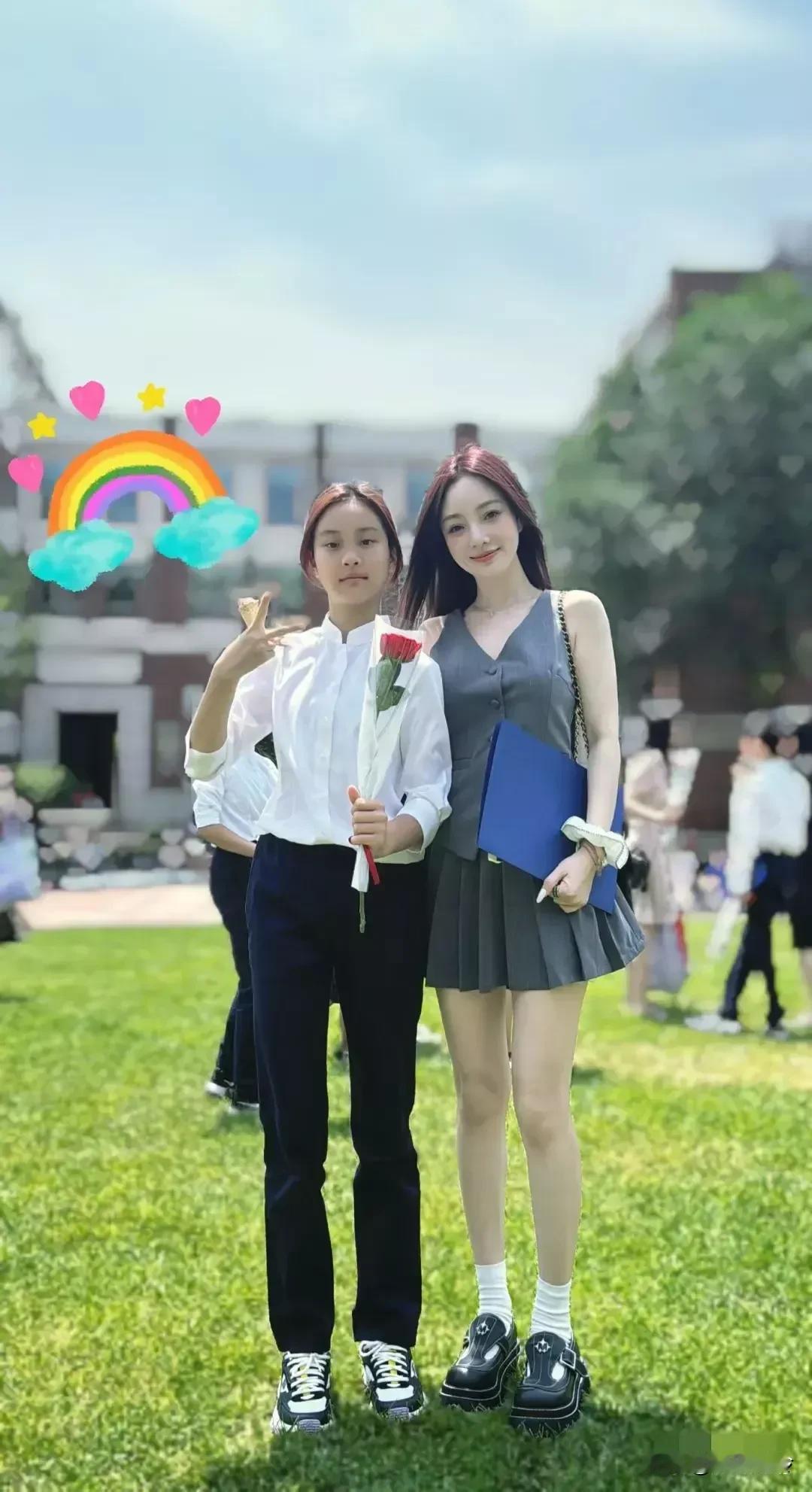 怀疑贾乃亮和前妻是韩国人，不然怎么会夫妻颜值都那么高，但是女儿却普通到不能再普通