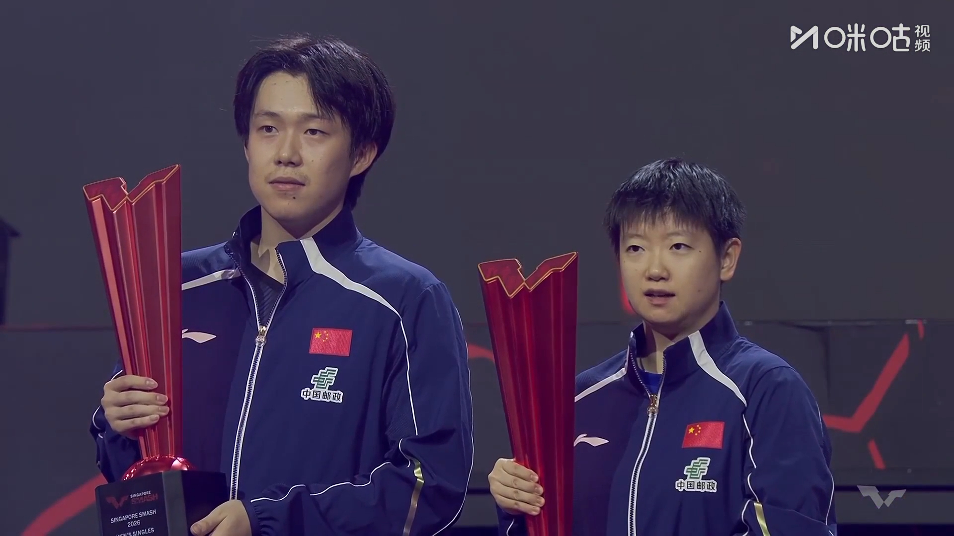 #王楚钦孙颖莎新加坡大满贯冠军自拍# 📷2026年WTT新加坡大满贯男单、女单