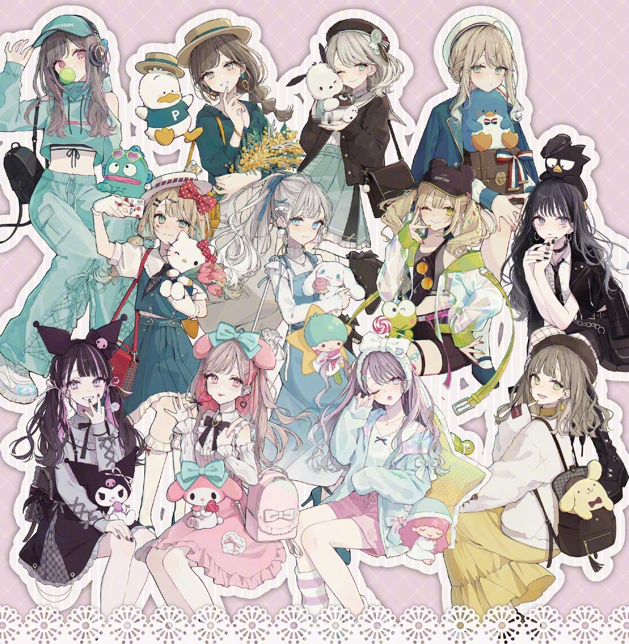 「赤仓」 x 三丽鸥 联动插图 ​​​