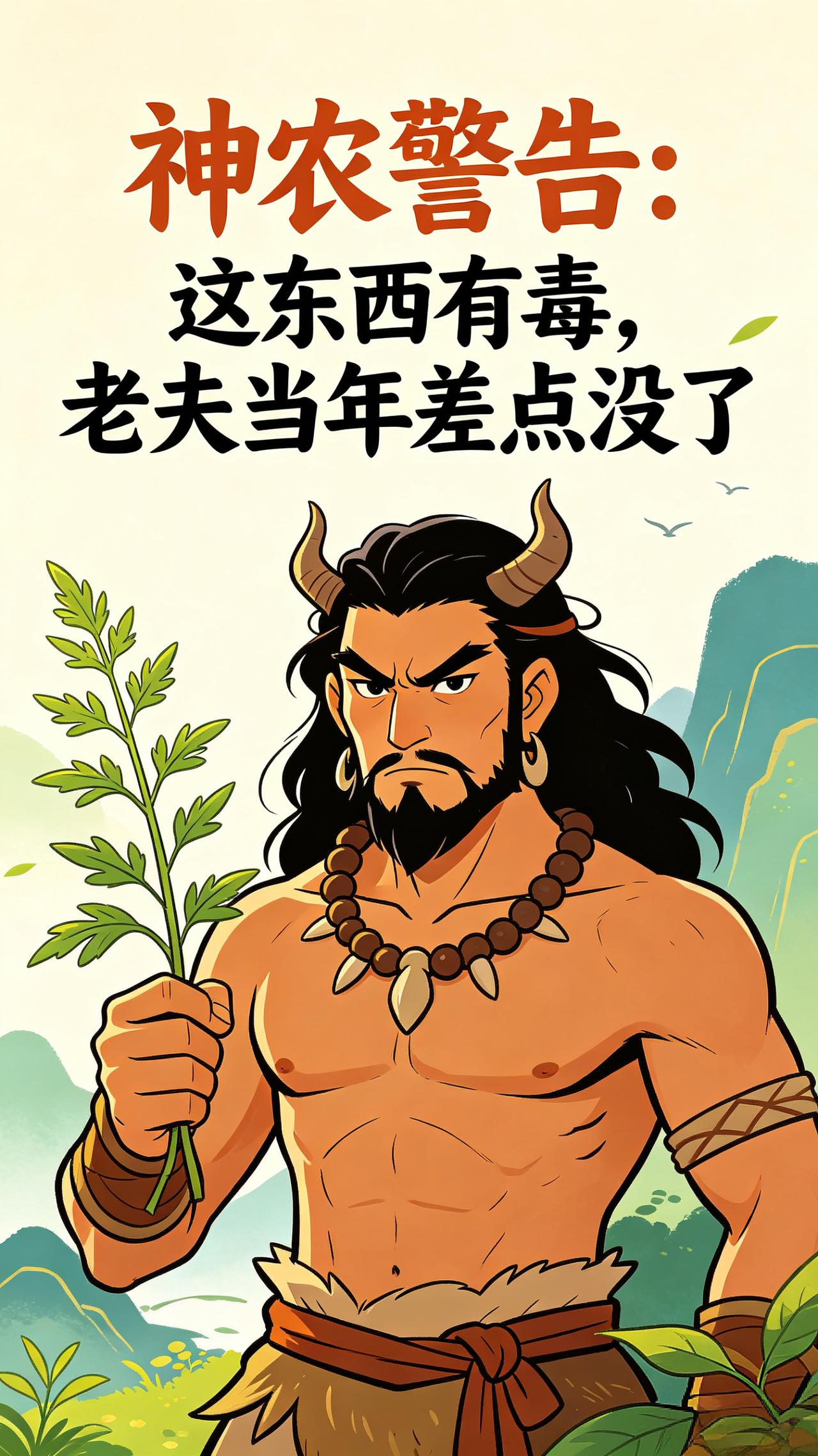 我是神农，今天来为你科普食品安全。

第一，野生蘑菇别乱吃。我当年吃了朵颜色鲜艳