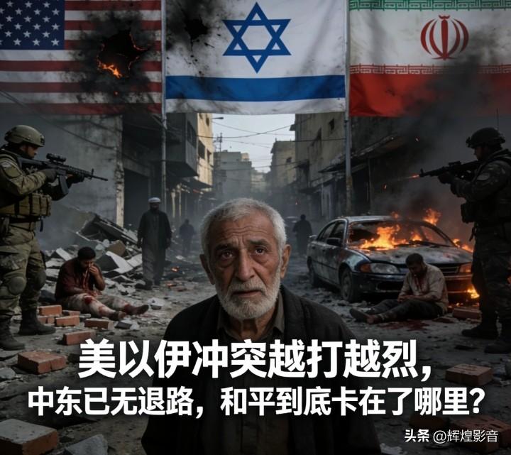 美以伊冲突越打越烈，中东已无退路，和平到底卡在了哪里？
 
美以伊冲突持续发酵，