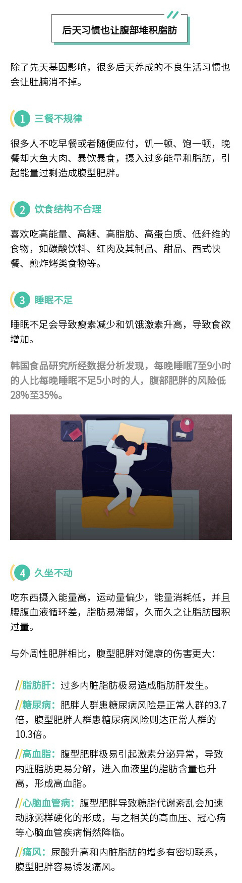 【#肚子容易长肉原来是基因决定的#】#为什么有的人只胖肚子#有些人明明不胖，小腹