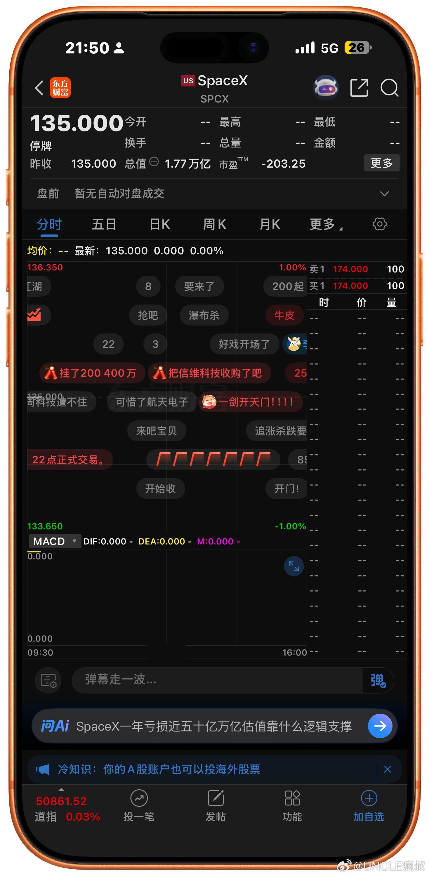 赌场开门了SpaceX正式上市