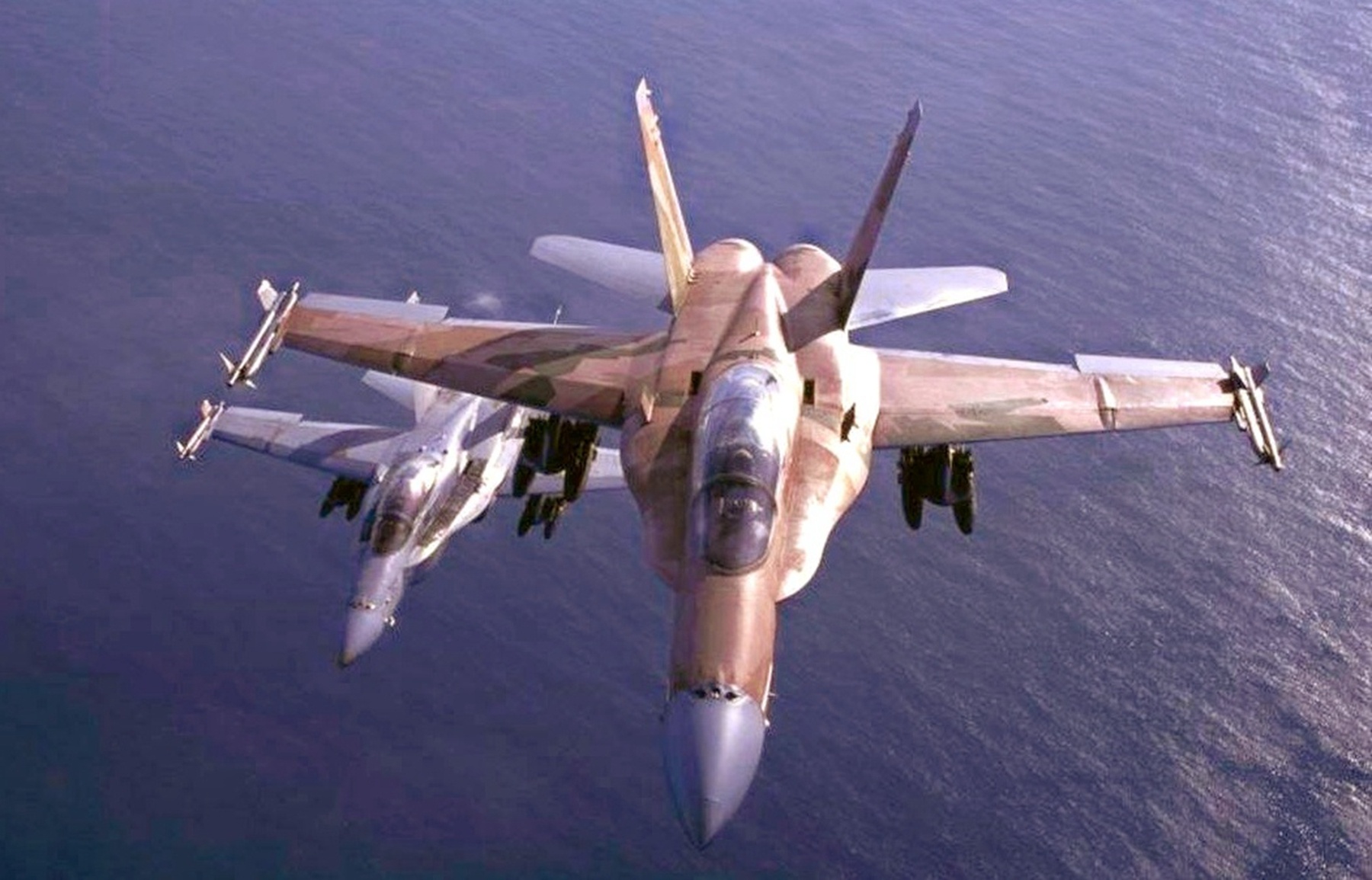 分享圖片：美國麥克唐納.道格拉斯F/A-18B/D“大黃蜂”艦載戰鬥教練機/戰鬥
