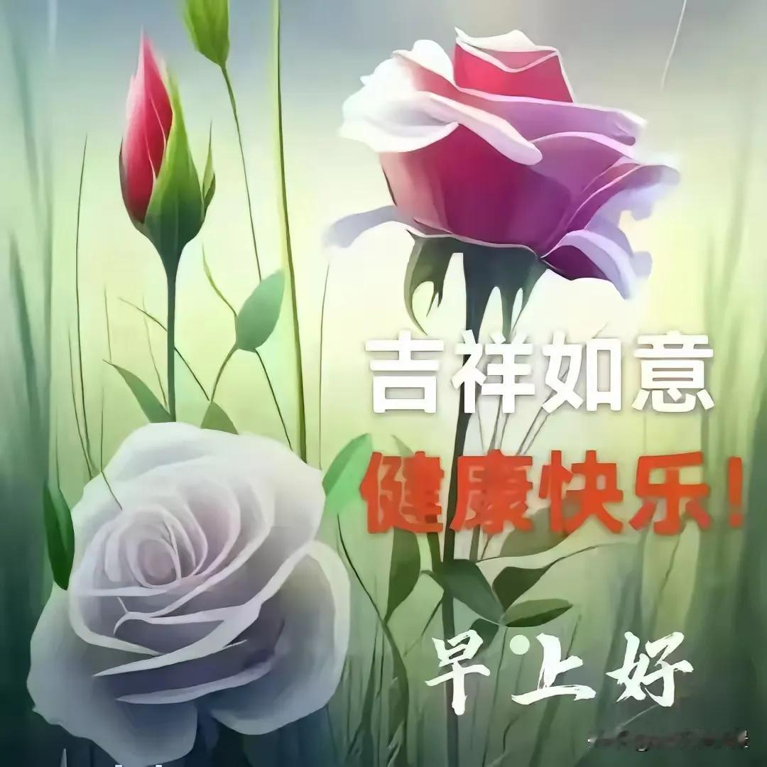 🌸 吉祥如意 健康快乐！早上好！🌞