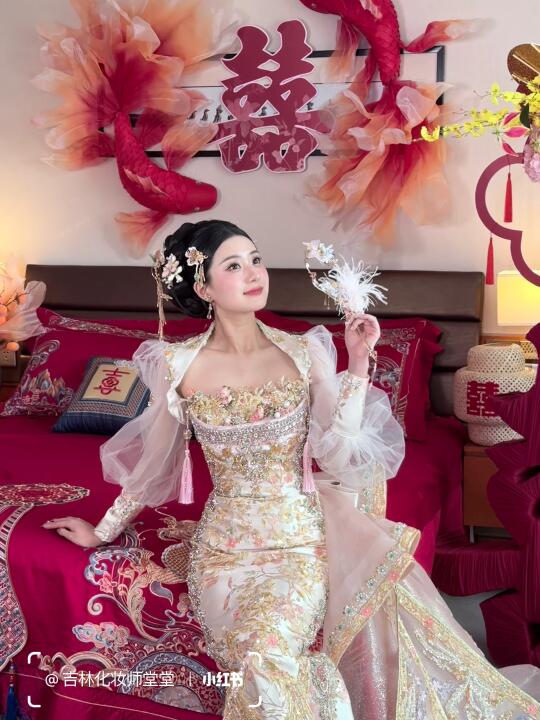 💓灵气又精致的新中式造型 真是太美啦～