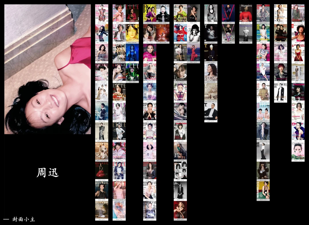 周迅主流女刊合集