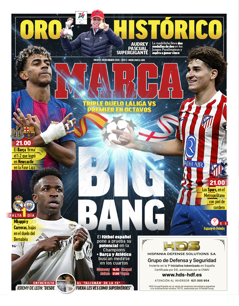 皇马 《马卡》姆巴佩和卡雷拉斯缺席在伯纳乌的首回合 